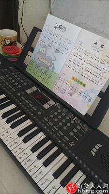 迷音鸟多功能电子琴，入门幼师玩具61钢琴键