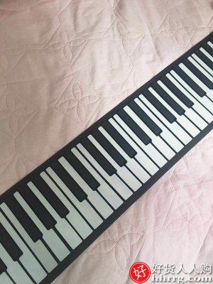 音格格88键折叠手卷电子钢琴键盘，便携式专业加厚版