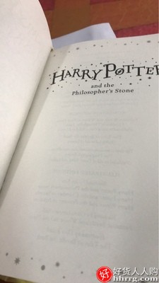 哈利波特与魔法石英文版1，可搭密室死亡圣器1-8全套英语图书籍插图