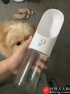 小佩宠物随行水杯，外出遛狗便携式户外水瓶插图3