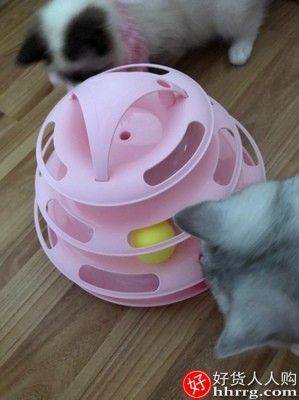 猫玩具自嗨逗猫棒猫转盘球，猫咪玩具套装插图