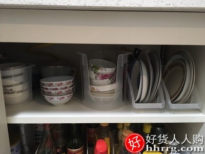 日本进口厨房碗盘收纳架，橱柜放碟碗架收纳整理架插图3