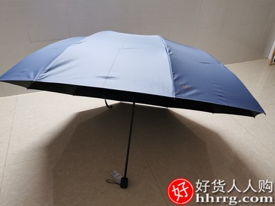 天堂伞大号超大雨伞，三人晴雨两用折叠黑胶防晒遮阳伞插图