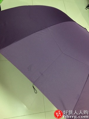天堂伞大号超大雨伞，三人晴雨两用折叠黑胶防晒遮阳伞插图3