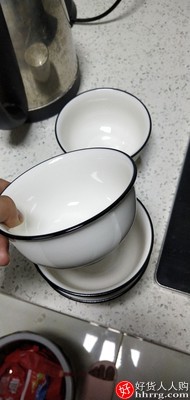 景德镇日式碗碟套装，北欧盘子陶瓷碗家用餐具插图4