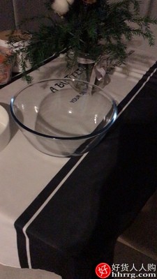 透明玻璃碗大号，家用揉面沙拉碗打蛋和面盆插图3