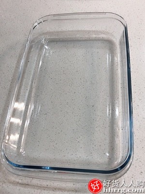 加厚耐热玻璃蒸鱼盘子，微波炉烤箱长方形盘焗饭蒸菜盘插图1
