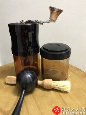 Hero手摇磨豆机咖啡豆研磨机，便携手磨咖啡机磨粉机