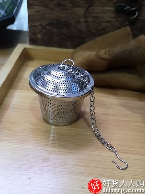 304不锈钢茶叶过滤器茶漏，调料球煲汤球茶包滤茶器插图2