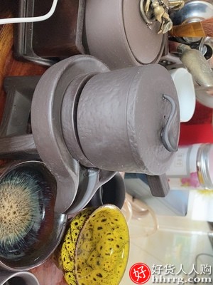 紫砂懒人茶具套装，自动泡茶防烫功夫茶杯茶壶插图1