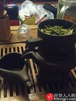 紫砂懒人茶具套装，自动泡茶防烫功夫茶杯茶壶插图3