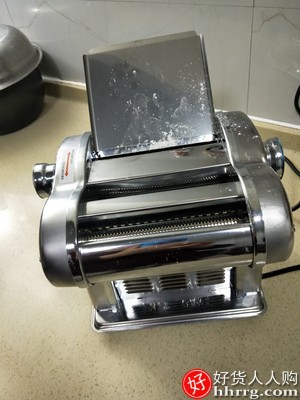 天喜擀面饺子皮压面机，全自动小型不锈钢面条机插图4