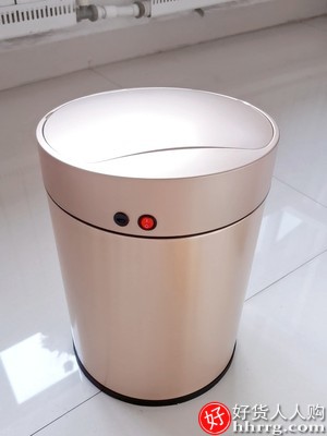 智能家用感应垃圾桶，全自动有盖电动垃圾筒插图