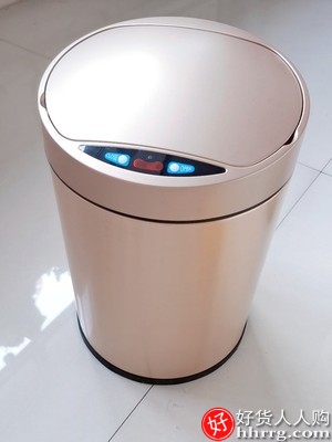 智能家用感应垃圾桶，全自动有盖电动垃圾筒插图3