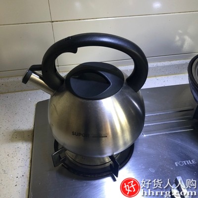 苏泊尔304不锈钢开水壶，自动鸣音烧水壶插图1