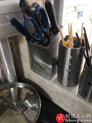 德国saemmi304不锈钢刀架，家用刀具剪刀收纳置物架插图2