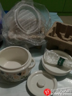 陶瓷隔水炖盅带盖双盖双耳炖燕窝盅，家用小汤盅炖盅碗插图4