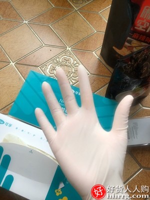 可孚医用一次性手套，橡胶乳胶手术加厚检查手套插图4