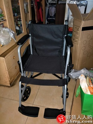 残疾人轮椅，老年手推代步车插图2
