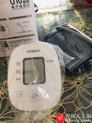 欧姆龙家用电子量血压计，臂式全自动高精准测量仪器插图4