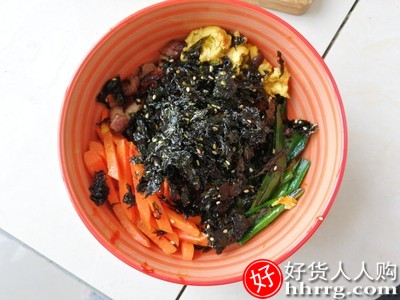 盛源来韩国拌饭海苔碎，芝麻炒海苔即食烤海苔丝插图2