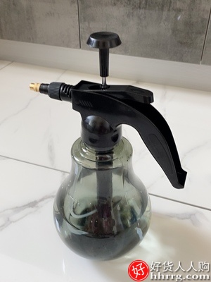 手动气压式透明喷壶，浇花洒水浇水壶小型喷雾器喷雾瓶