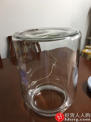 玻璃密封罐米桶玻璃瓶，家用透明带盖储物罐泡菜坛