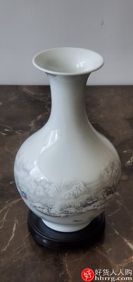 景德镇陶瓷器小花瓶，家居装饰品摆件插花干花插图4