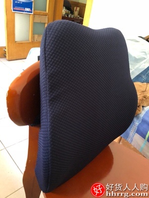 PPW护腰靠垫，办公室腰靠记忆棉腰椎座椅孕妇椅子腰垫插图1
