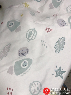 可优比婴儿床床笠纯棉隔尿，宝宝床罩儿童床单插图