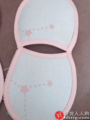 可优比婴儿手臂枕席苎麻冰丝，宝宝哺乳手臂垫插图