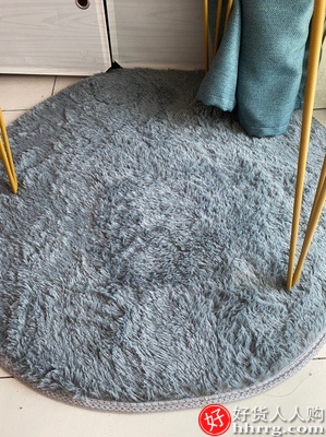 佳瑞欧式圆形地毯，客厅茶几地毯卧室床边瑜伽地垫插图