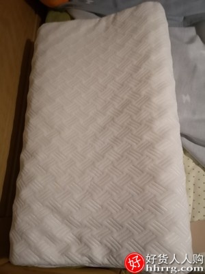 水星家纺泰国乳胶枕头枕芯，护颈椎枕低枕记忆枕
