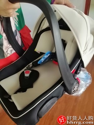 怡戈婴儿提篮式儿童安全座椅，车载便携式摇篮