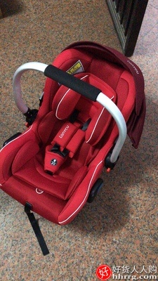 贝瑞迪婴儿提篮式儿童安全座椅，新生儿汽车用睡篮插图4