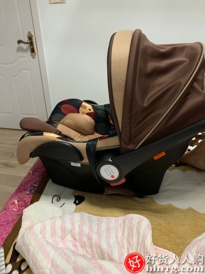 贝贝卡西婴儿提篮式儿童安全座椅，汽车用新生儿睡篮插图2