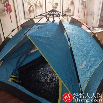 德国TAWA户外帐篷，防暴雨保温双人全自动加厚防雨插图