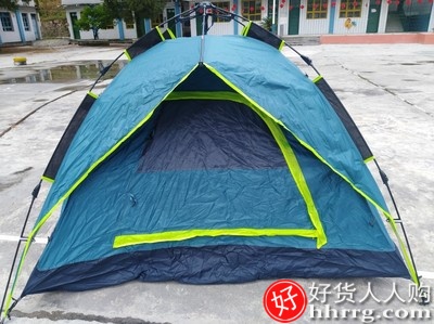 德国TAWA户外帐篷，防暴雨保温双人全自动加厚防雨插图2