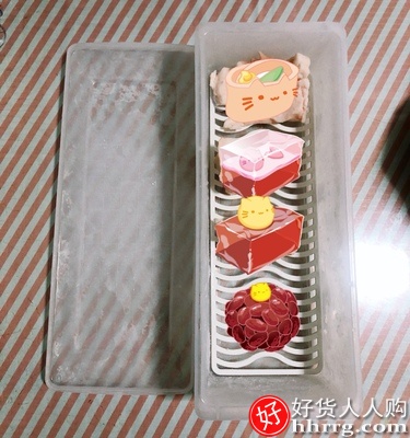 日本厨房冰箱收纳盒，塑料长方形带盖冷藏盒插图1