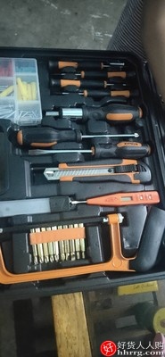 科麦斯日常家用手工具套装，五金电工专用维修多功能工具箱插图2