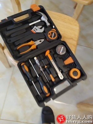 科麦斯日常家用手工具套装，五金电工专用维修多功能工具箱插图3