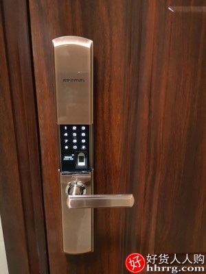 德国PUSAIRO普赛罗指纹锁，家用防盗门密码锁智能门锁插图