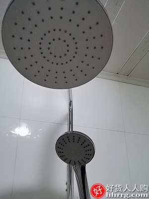 恒洁卫浴淋浴花洒套装，家用全铜龙头明装增压淋雨喷头插图3