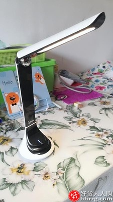 美的可充电式LED台灯，护眼书桌床头写字用专用折叠台灯插图1