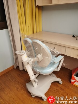 爱果乐儿童学习椅，家用矫正座椅可调节升降书桌写字椅插图1