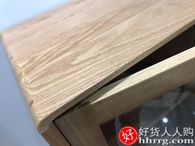 源氏木语全实木餐边柜，现代简约多功能储物柜茶水柜插图3