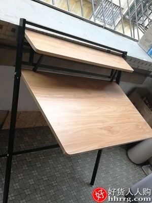台式简易可折叠电脑桌写字桌，办公学生书桌简约小桌子插图1
