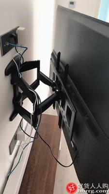 乐歌液晶电视机挂架，可伸缩旋转壁挂支架插图3