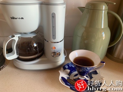 小熊美式咖啡机，家用小型全自动滴漏式煮咖啡壶花茶壶插图4