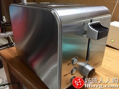 东菱DL-8117烤面包机，家用早餐机不锈钢烤吐司机插图4